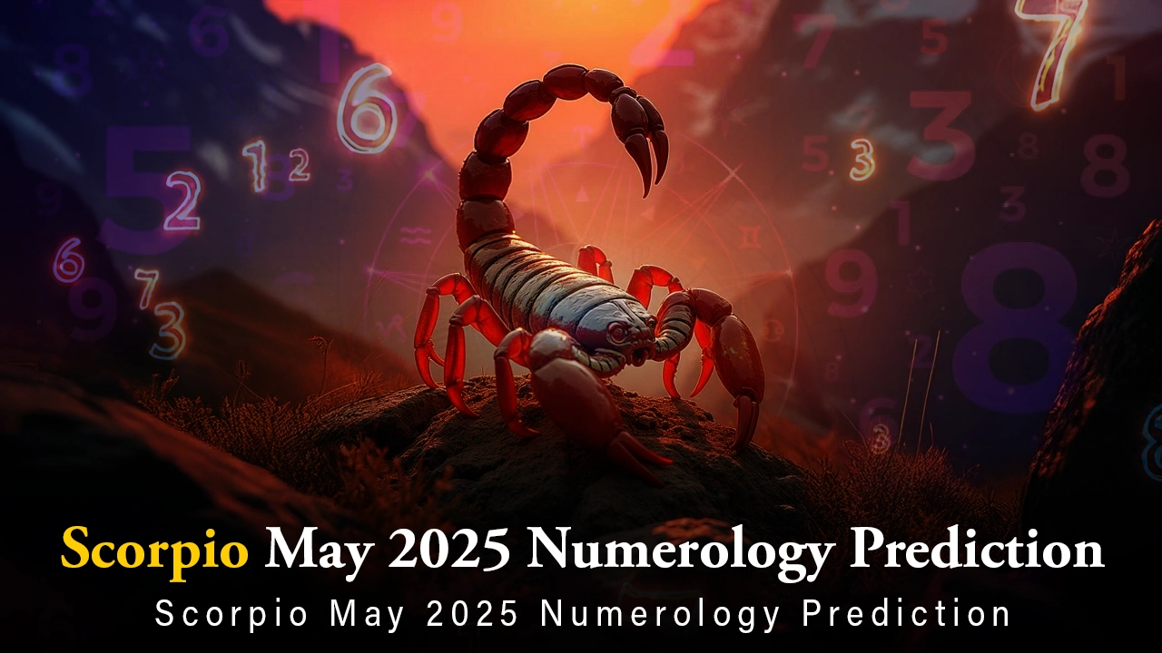 Scorpio May 2025 Numerology Prediction